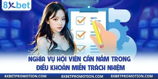 Nghĩa vụ hội viên cần nắm trong điều khoản miễn trách nhiệm
