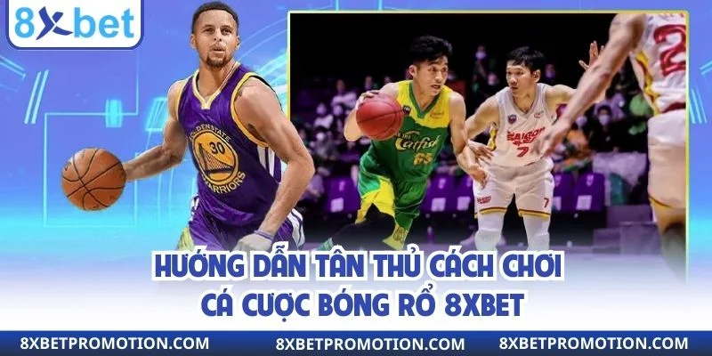 Hướng dẫn tân thủ cách chơi cá cược bóng rổ 8xbet