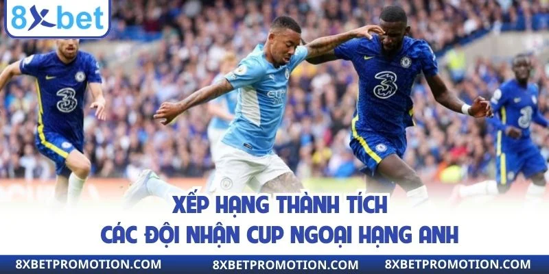 Thành tích các đội từng nhận cup tại Premier League